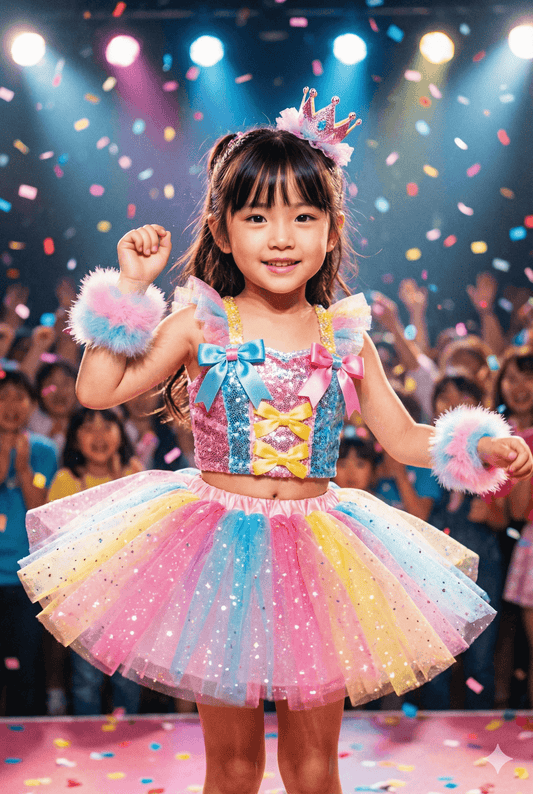 子供用アイドル衣装上下セット